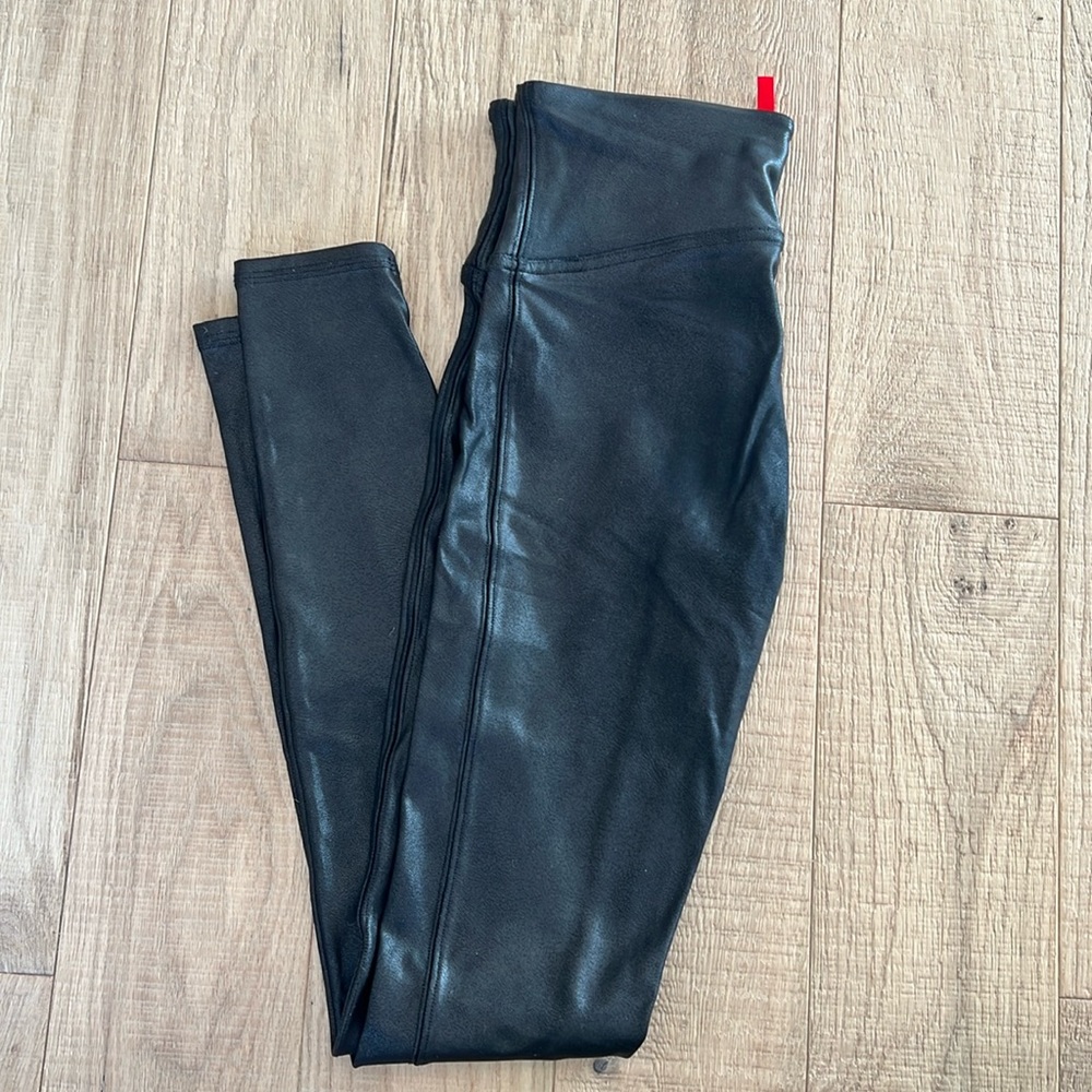 Spanx Faux Leather Leggings